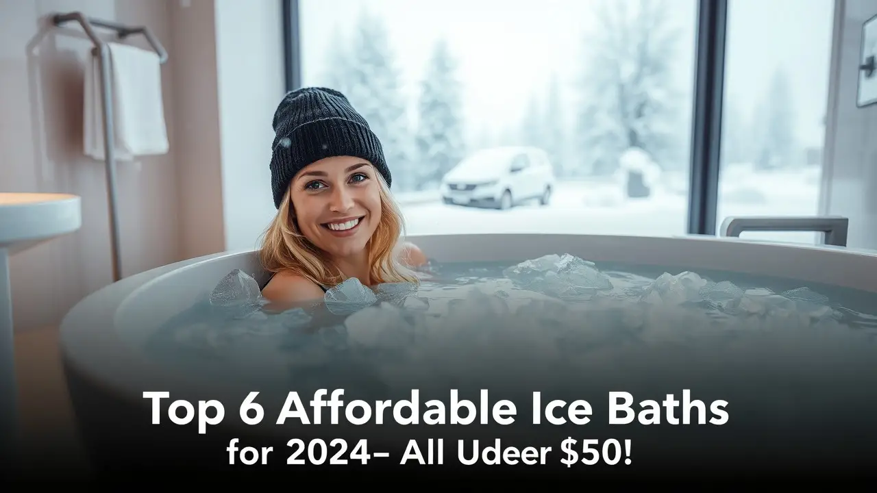 Top 6 Affordable Ice Baths for 2024—All Under $50!